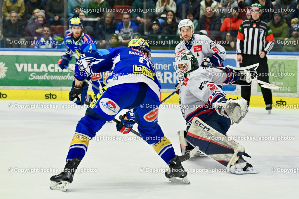 EC IDM Wärmepumpen VSV vs. Hydro Fehervar AV19  | #2 MACPHERSON Dylan EC VSV, #35 Horvath Dominik HYDRO FEHERVAR, #51 Campbell Timothy HYDRO FEHERVAR, EC IDM Wärmepumpen VSV vs. Hydro Fehervar AV19 , EC IDM Wärmepumpen VSV vs. Hydro Fehervar AV19  am 01.01.2025 in Villach (Stadthalle Villach), Austria, (Photo by Bernd Stefan)