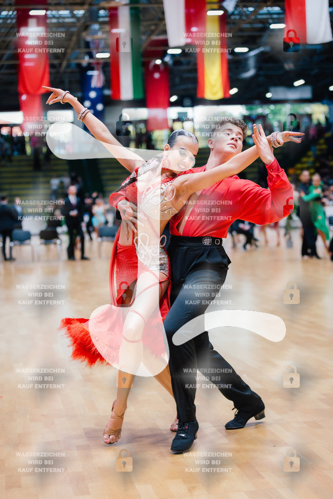 Hessen Tanzt WDSF Open Youth Latin 11th (40) Valeriy Koychev _ Ivana Kirova (Bulgaria)-2025-05-17-1171 | Webshop for digital downloads and prints of dance sport, event & show photographer Julian Link - Realisiert mit Pictrs.com