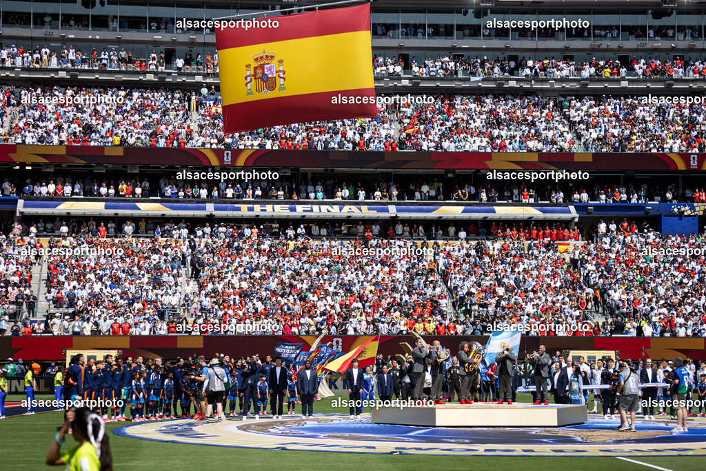 FOOTBALL : Argentine vs Espagne – Finale de la Coupe du Monde FIFA 2026. New York New Jersey Stadium, East Rutherford, New Jersey, États-Unis. 19/07/2026. | Cérémonie d'ouverture de la finale de la Coupe du Monde de la FIFA 2026