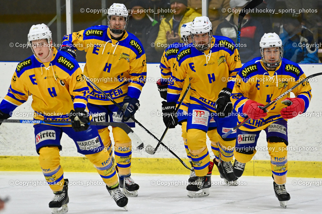  EHC Althofen vs. ESC Steindorf 9.3.202 | Jubel EHC Althofen Mannschaft, #12 Telsnig Lukas, #94 Zemasch Marcel, #99 Kronlechner Christoph, #86 Zeloth Martin