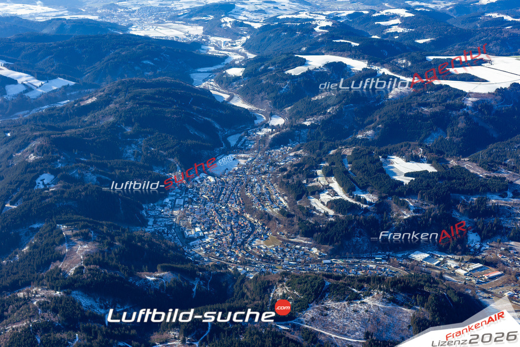Das Luftbild der Stadt Wallenfels wurde 2019 vom Flugzeug heraus erstellt (keine Drohne) Aufnahmehöhe ca.400 Meter- hohe Auflösung- beste Druck-Qualität garantiert!