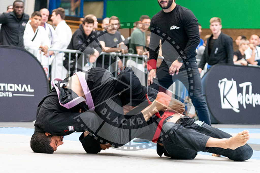 20230826PBB52159 | Fighters compete during the AJP INTLPRO BJJ and grappling competition in Hamburg, Germany, on August 26 2023.