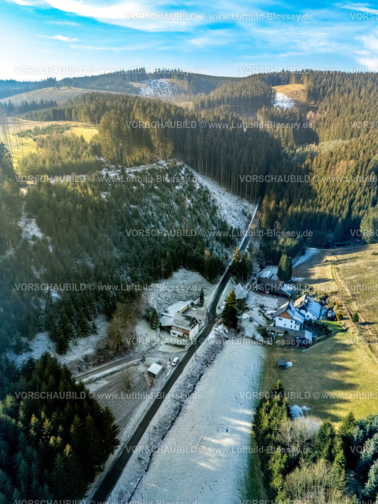 Finnentrop2502600070Kuckuck | Luftbild, Gemeindeteil Kuckuck, Schliprüthen, Finnentrop, Sauerland, Nordrhein-Westfalen, Deutschland