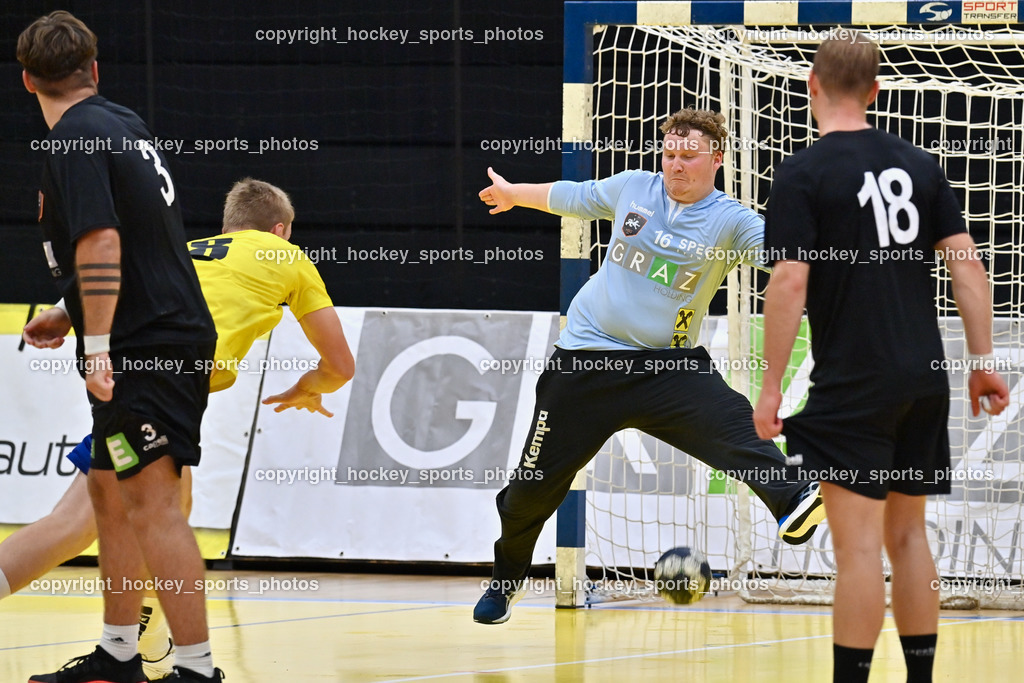 HSG Holding Graz vs. SC Ferlach Future Team 16.9.2022 | #16 Kubath Daniel, #8 KNAPP Simon