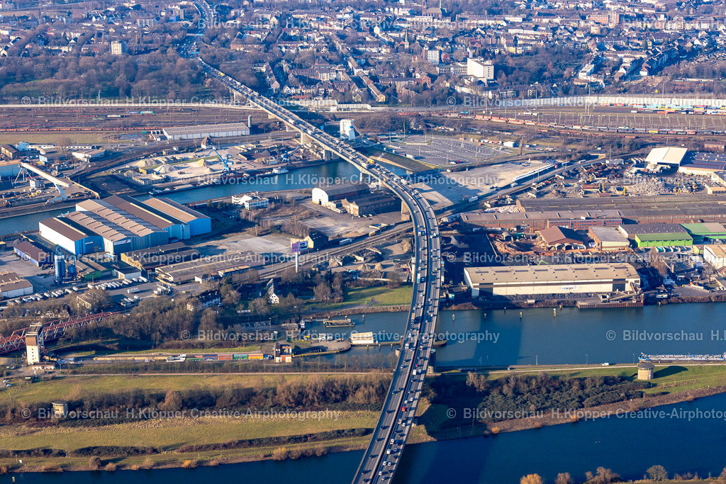 Luftbild Duisburg A59 und Berliner Brücke 439A7458 | Luftbildfotografie Luftbild Duisburg A59 und Berliner Brücke - Realisiert mit Pictrs.com