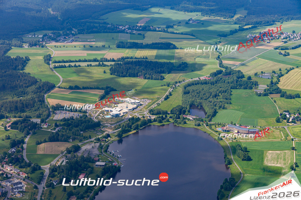 Das Luftbild der Stadt Weissenstadt wurde 2019 vom Flugzeug heraus erstellt (keine Drohne) Aufnahmehöhe ca.400 Meter- hohe Auflösung- beste Druck-Qualität garantiert!
