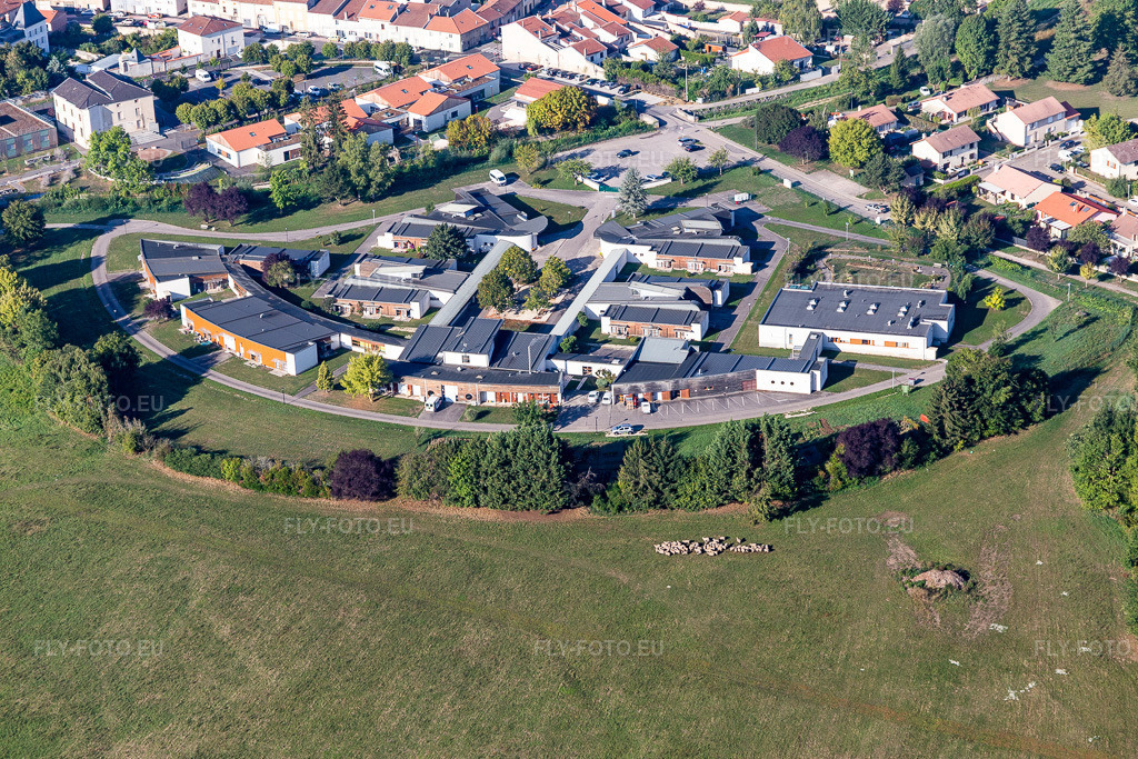 Vue aérienne: Centre pour seniors 