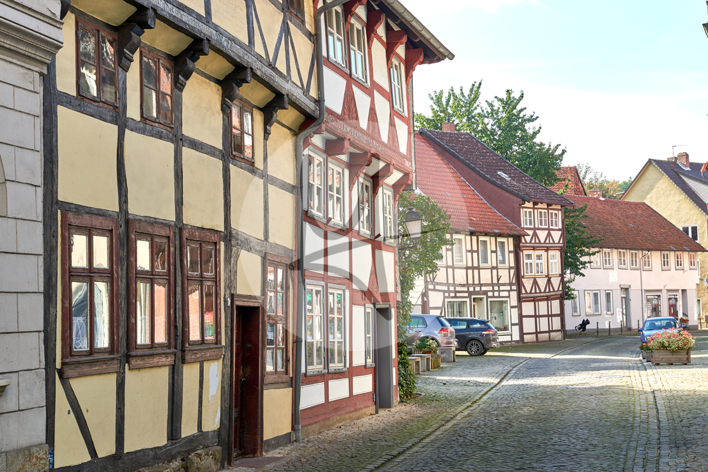 Fachwerkhäuser in Hornburg - Ortsansichten in #nhvo | Meurer Shop - Realisiert mit Pictrs.com