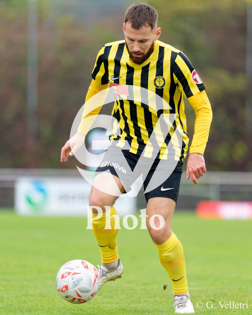 1ère ligue - Meyrin FC - FC Echallens | durant le match de 1ère ligue entre Meyrin FC et FC Echallens au Stade des arbères à Meyrin, Suisse