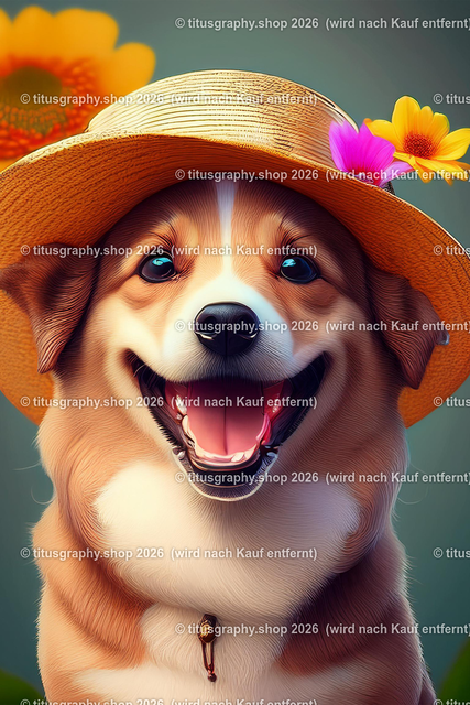 Hund 011 Generated Image | titusgraphy-shop: Geschenkideen mit Qualitätsfotos. titusgraphy-shop: gift ideas with quality photos. titusgraphy-shop: idées cadeaux avec photos de qualité.  - Realisiert mit Pictrs.com