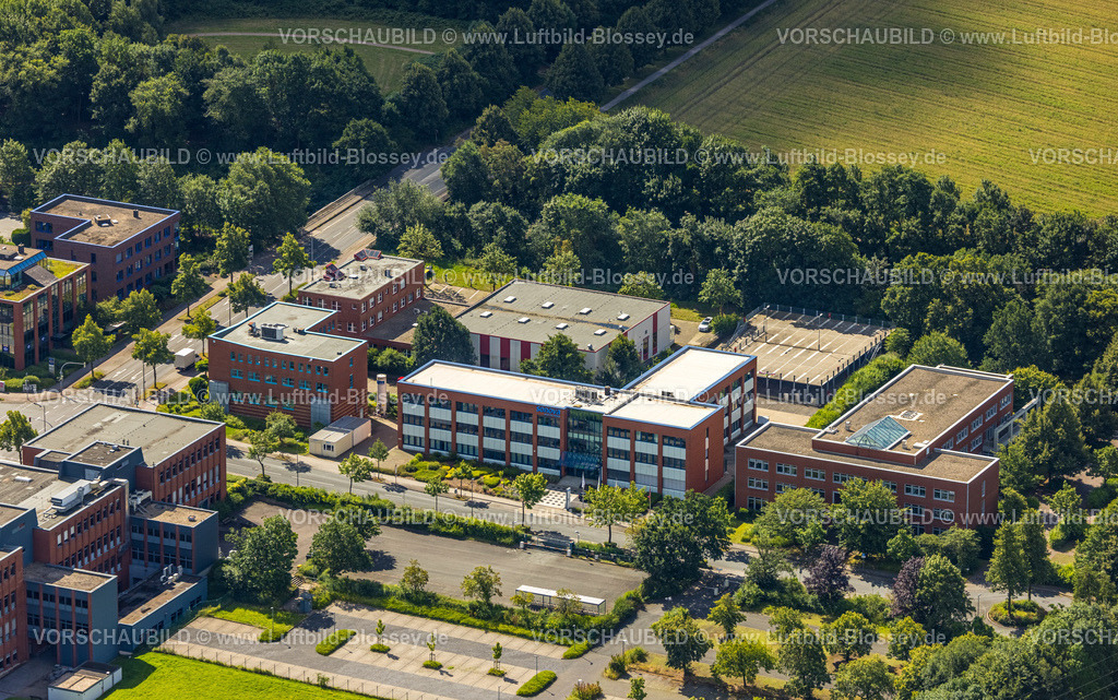 Dortmund240700515 | Luftbild, TU Technische Universität Dortmund TZDO Technologiezentrum Dortmund, RI Research Instruments GmbH, TE Connectivity Sensors Germany GmbH, Sonova Retail Deutschland, Landesprüfungsamt für Lehrämter an Schulen, Otto-Hahn-Straße und Hauert, Oespel, Dortmund, Ruhrgebiet, Nordrhein-Westfalen, Deutschland