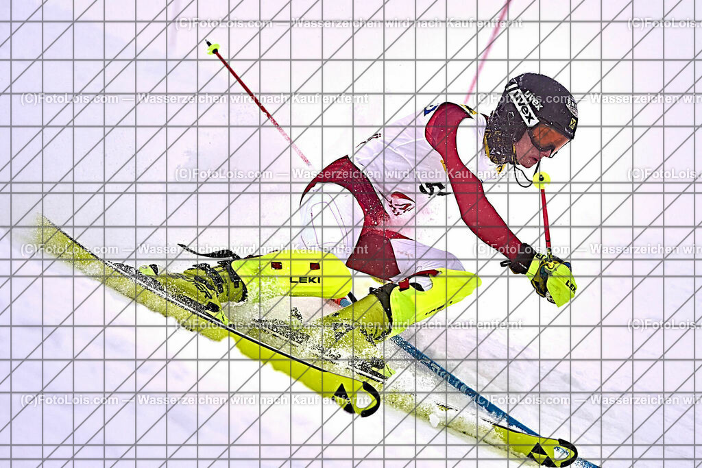 ALP1653_NW-OAC-SL-I_Hochkar_Bayer Bastian | (C)FotoLois.com, Alois Spandl. NÖ Raiffeisen-Club NachwuchsCup & OstalpenCup, Hochkar, Slalom, So 7. Januar 2024.