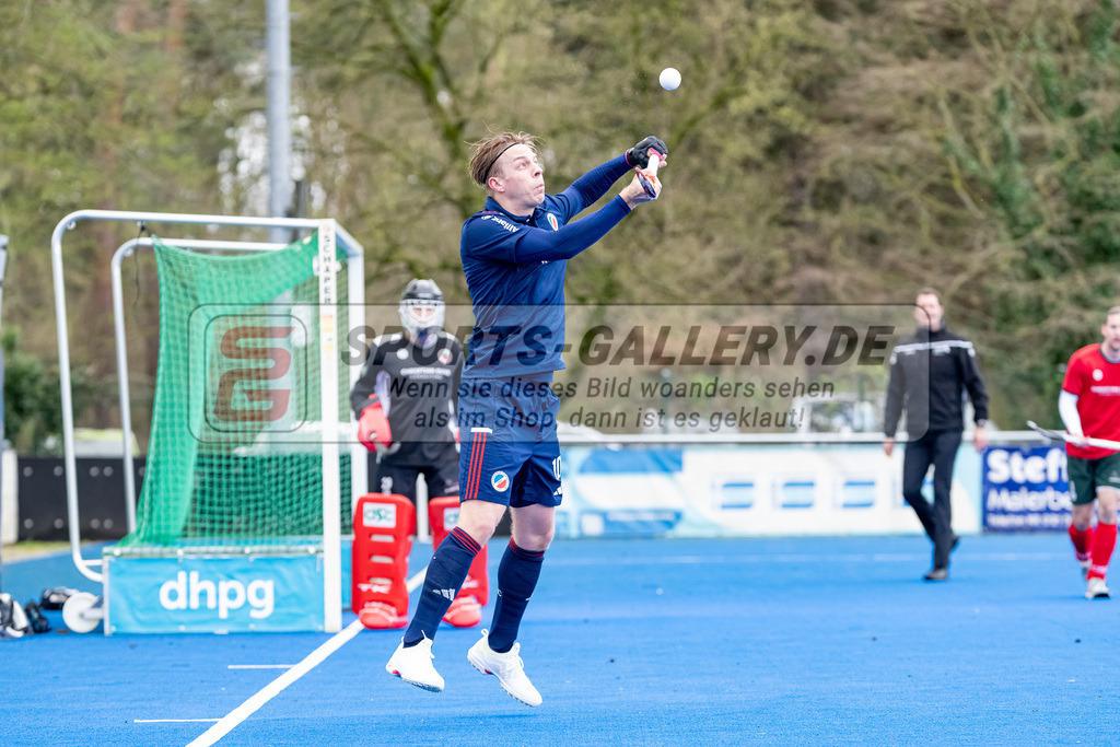 HK_20240323_109905 | 1. Bundesliga Hockey Herren Crefelder HTC - Mannheimer HC am 23.3.2024 Crefelder HTC  Hüttenallee, Krefeld , Tim Seagon ( Mannheimer HC #10 )