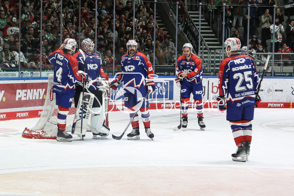 Augsburger Panther - Nürnberg ICE Tigers | Die ICE Tigers sind bedient nach der Niederlage beim Retro Derby in Augsburg / DEL Retro Spiel
