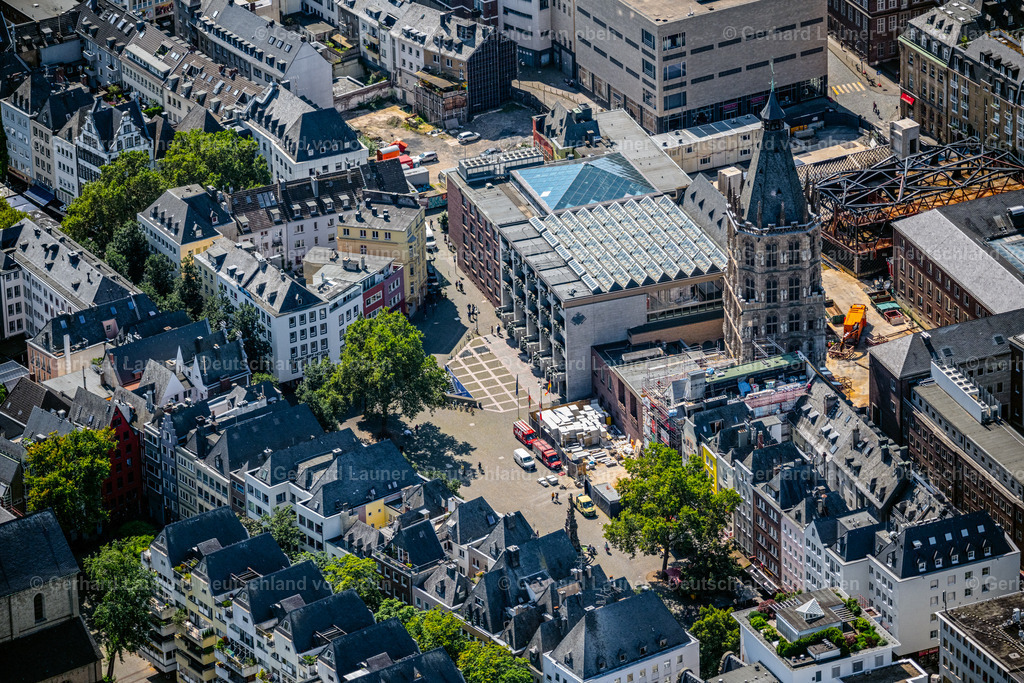 4048740 | Rathausplatz und Historisches Rathaus, Altstadt Köln