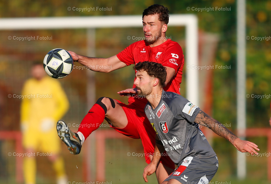 A_LUI_181025_24 | SPORT,FUSSBALL,REGIONALLIGA MITTE ASKOE OEDT-UNION GURTEN 18.10.2025 IM BILD: TONI NBARISIC (OEDT) UND SIMON SCHNAITTER (GURTEN)FOTO:FOTOLUI