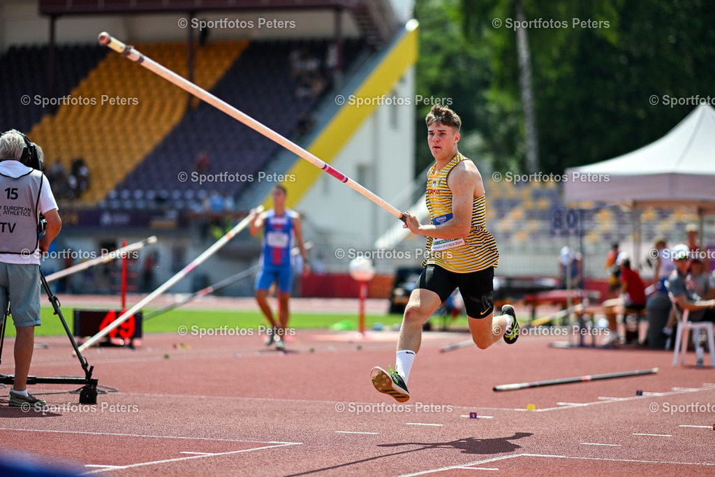 U18 EM - Tag 4_48 | European Athletics U18 Championships am 21.07.2024 in Banska Brystica; Zehnkampf, Anton Steffen.Foto: Kai Peters - Realisiert mit Pictrs.com