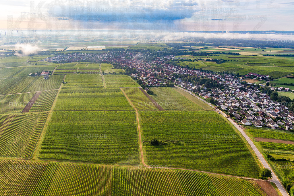 Ortsansicht von Nordwesten | Luftbild: Ortsansicht von Nordwesten in Insheim im Bundesland Rheinland-Pfalz in Deutschland. Foto: IMG_141756.jpg vom 18.06.2024 durch ©2025 Werner Riehm fly-foto.de/copyright - Realisiert mit Pictrs.com
