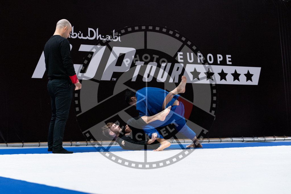 20241012PBB2230 | Athletes compete during the AJP Tour Europe Continental Jiu-Jitsu Professional Championship on October 12, 2024 in Almere near Amsterdam, Netherlands. © Chiara Dazi / photoblackbelt