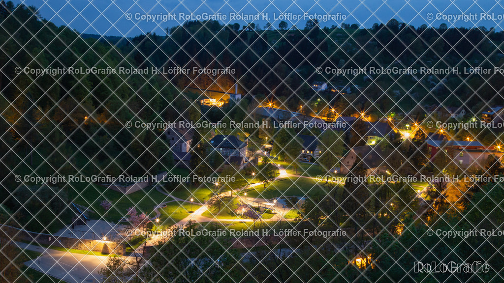 Nachts_04 | Klosteranlage der Stadt Wildberg mitten in der Nacht - Realisiert mit Pictrs.com