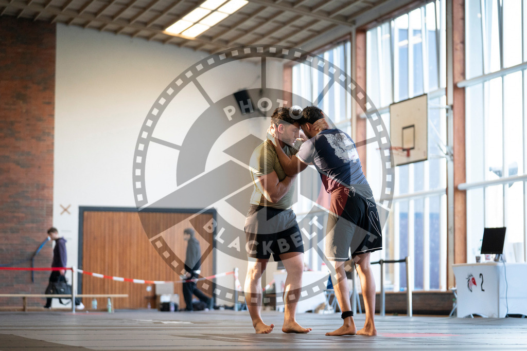 20240309PBB7534 | Fighters compete during the International Luta Livre (ILLCS) Spring Championship in Hannover, Germany, on March 9, 2024.
