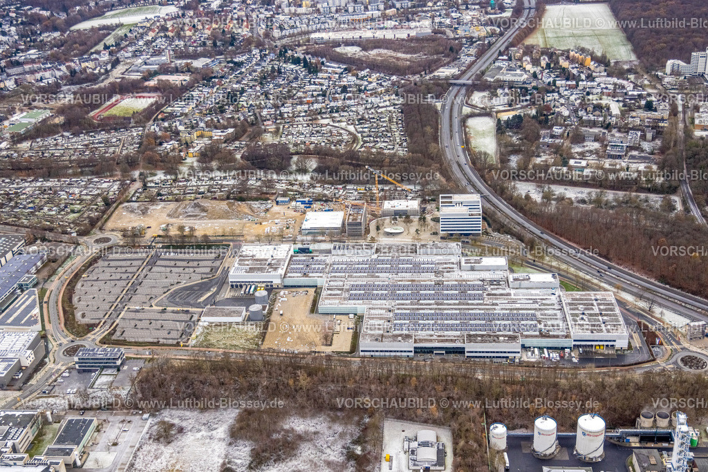 Dortmund221201859 | Luftbild, Gewerbegebiet Technologiepark Phoenix West, Baustelle und Neubau, Wilo Park, Hörde, Dortmund, Ruhrgebiet, Nordrhein-Westfalen, Deutschland
