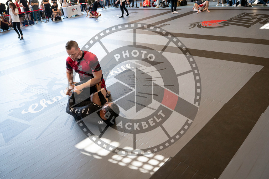 20240309PBB5770 | Fighters compete during the International Luta Livre (ILLCS) Spring Championship in Hannover, Germany, on March 9, 2024.