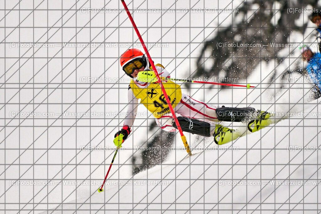 ALP8174_NOe-Kinder-LM_SL-I_Hochkar_MoeserKapfenberger Judith | (C)FotoLois.com, Alois Spandl. NÖ Kinder-Landesmeisterschaft, SLALOM im Draxlerloch am Hochkar, erster Lauf, So 18. Februar 2024.