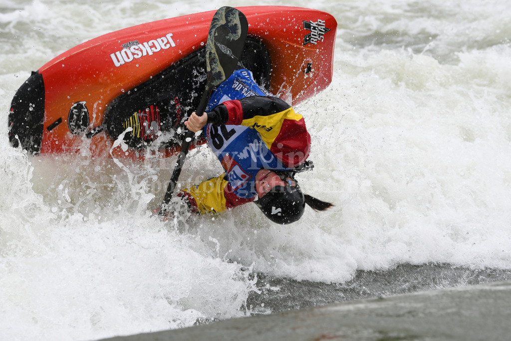 ICF CANOE FREESTYLE WORLD CUP 1 / PLATTLING | 2024 ICF CANOE FREESTYLE WORLD CUP 1 / PLATTLINGWomen's Kayak Surface FinalMerle HAUSER (Germany) #78 - Realisiert mit Pictrs.com