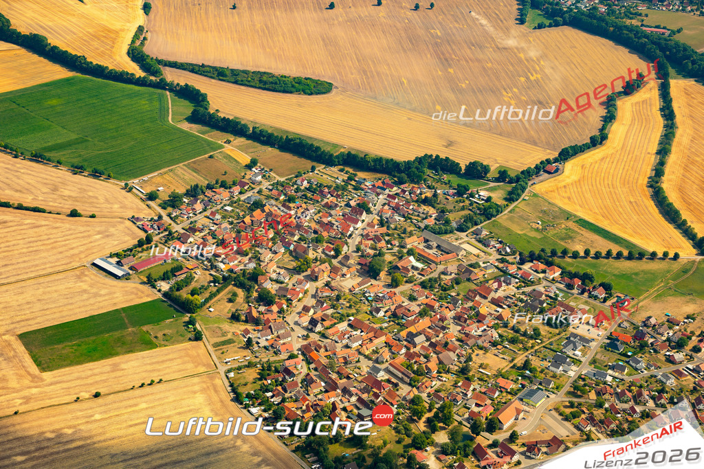 Die Luftaufnahme Haina - Römhild wurde 2022 vom Flugzeug aus (keine Drohne) erstellt. Hohe Auflösung -für große Poster und Wandbilder geeignet - Garantiert!