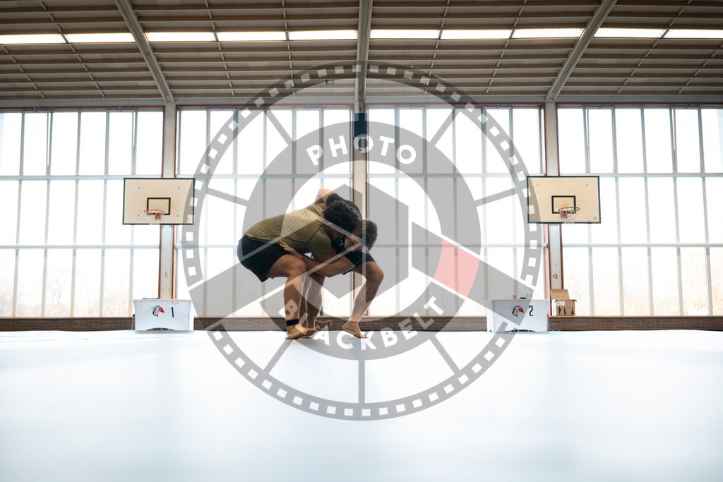 20240309PBB7712 | Fighters compete during the International Luta Livre (ILLCS) Spring Championship in Hannover, Germany, on March 9, 2024.