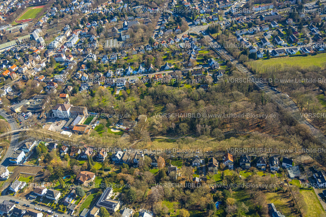 Unna230214204 | Luftbild, Katharinenschule und Freibad Bornekamp, Bornekamp Park, Unna, Ruhrgebiet, Nordrhein-Westfalen, Deutschland