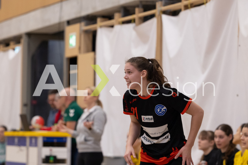 Handball I Frauen I Saison 2025-2026 I Handball Swiss Premium League 1 | Women I Round 5 I  Yellow Winterthur - GC Amicitia Zürich I 15.03.2026 | 21 Liv Rusert (CH) (GC Amicitia Zürich) – Rückraum links - Realisiert mit Pictrs.com