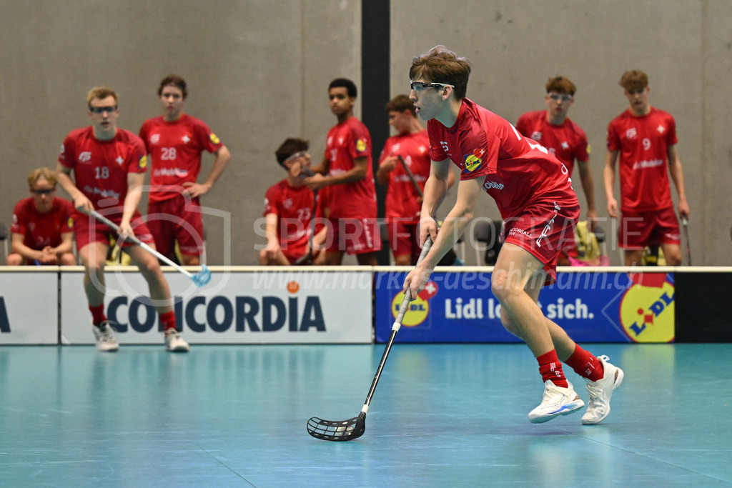 Switzerland B U19 vs Switzerland U19 - 4. February 2024 | Switzerland B U19 vs Switzerland U19
U19 Men International Matches in Switzerland
GoEasy Arena, Siggenthal Station
Switzerland forward #21 Nicola Hocevar.
Credit: Markus Aeschimann | <a href="https://www.markus-aeschimann.ch">Sportfotografie Markus Aeschimann</a> | <a href="https://www.instagram.com/sportfotografie.aeschimann">@sportfotografie.aeschimann</a> - Realisiert mit Pictrs.com