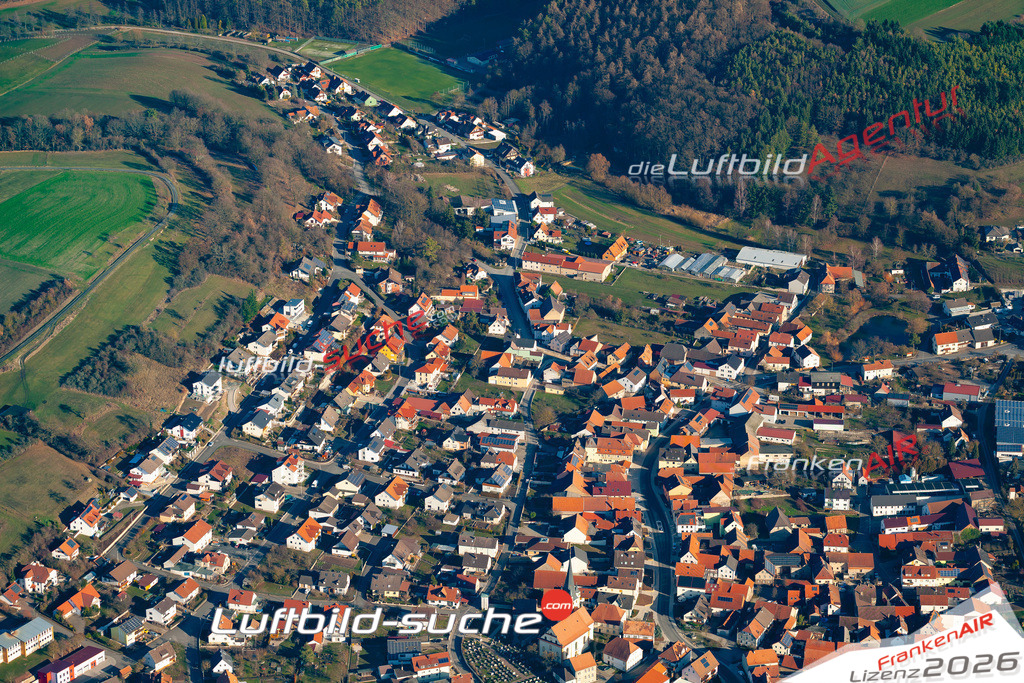 Das Luftbild der Stadt Stettfeld wurde 2019 vom Flugzeug heraus erstellt (keine Drohne) Aufnahmehöhe ca.400 Meter- hohe Auflösung- beste Druck-Qualität garantiert!