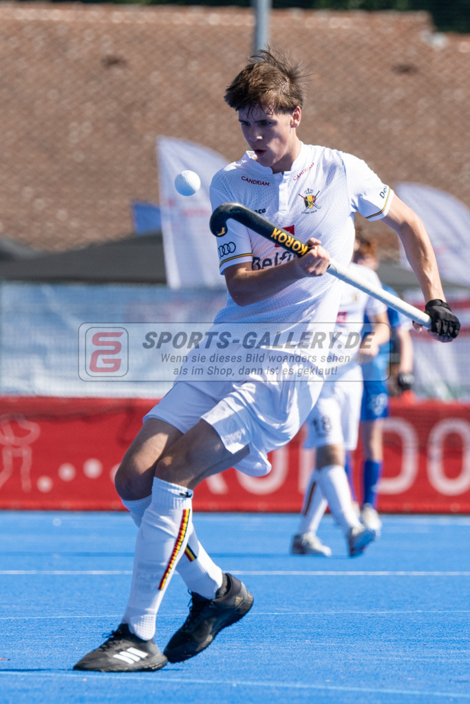 SFE_20230708_0020 | EuroHockey EM U18 Boys Belgium vs Scotland am 08.07.2023 in Krefeld (Gerd-Wellen-Hockeyanlage), Photo: Stephan Fehrmann 2023 (Sports-Gallery)