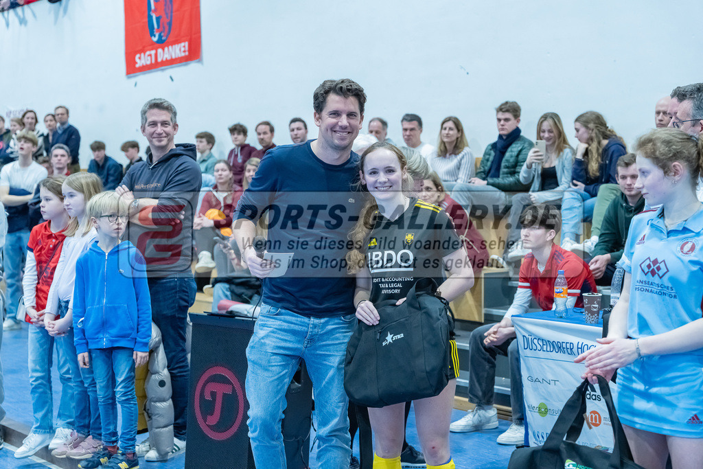 HK_20240303_109443 | Finale und Ehrungen Deutsche Meisterschaft WU16 am 3.3.2024 Hallo DHC, Düsseldorf ,