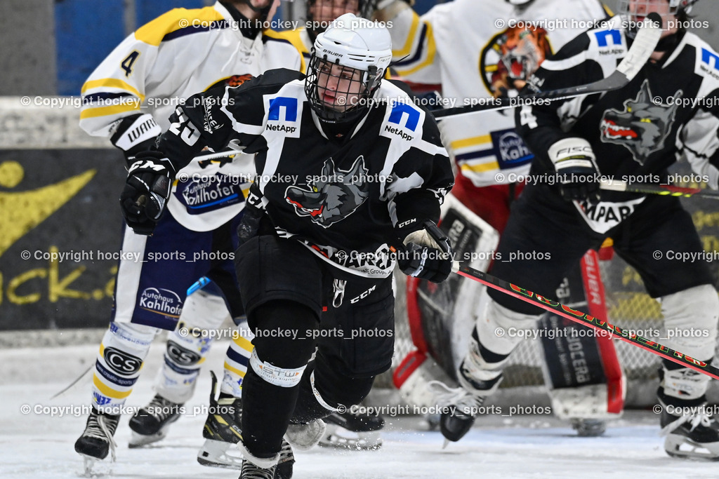 EC Tigers Paternion vs. Tarco Wölfe II | #25 Slamanig Paul Tarco Wölfe II, EC Tigers Paternion vs. Tarco Wölfe II, EC Tigers Paternion vs. Tarco Wölfe II am 19.12.2024 in Spittal an der Drau (Eissportzentrum Spittal), Austria, (Photo by Bernd Stefan)