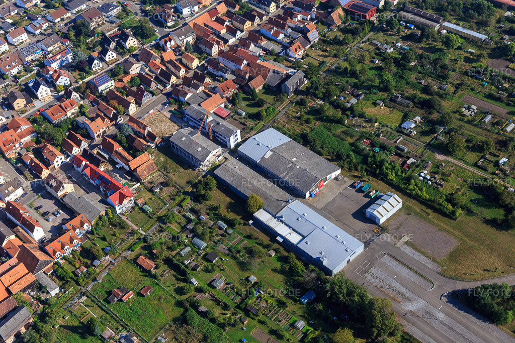 Luftbild: DBK in Kandel im Bundesland Rheinland-Pfalz in Deutschland. Foto: IMG_094964.jpg vom 24.09.2016 durch Werner Riehm/FLY-FOTO.de