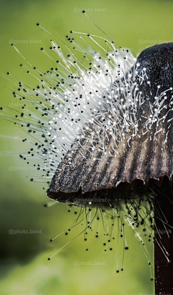 Pilz auf Pilz | Ein vom Schimmelpilz bewachsener Pilz. - Realisiert mit Pictrs.com