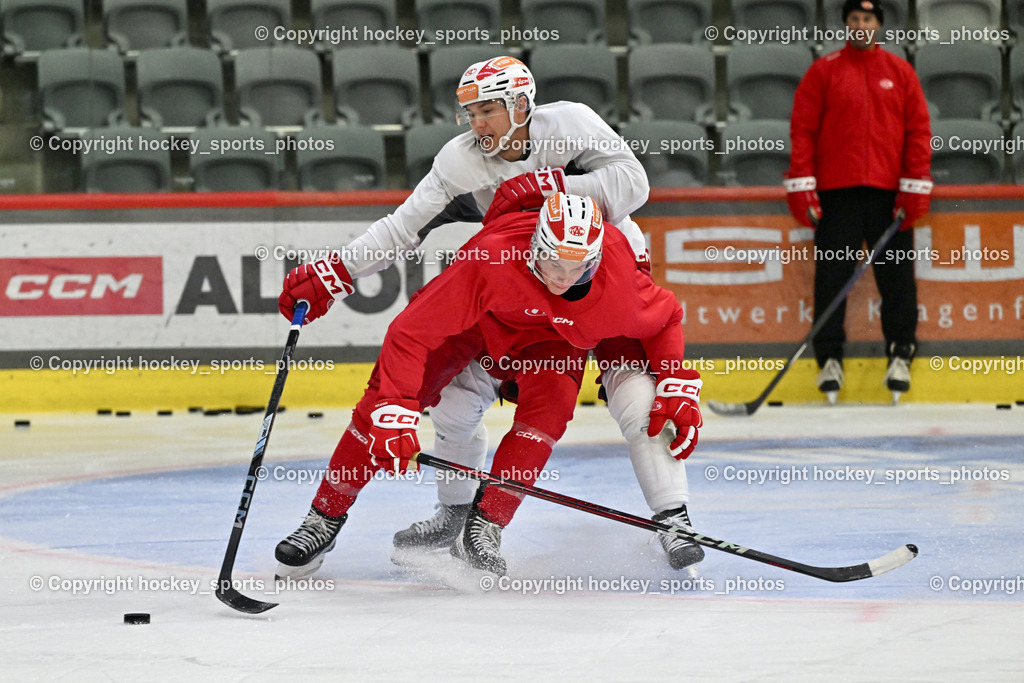 EC KAC Trainingsstart | EC KAC Trainingsstart, EC KAC Trainingsstart am 06.08.2025 in Klagenfurt (Heidi Horten Eishalle ), Austria, (Photo by Bernd Stefan)