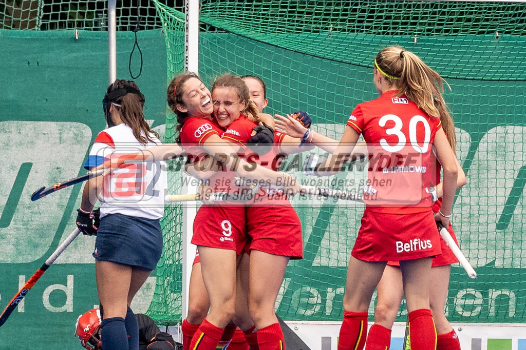 SFE_20230713_0027 | EuroHockey EM U18 Girls France vs Belgium am 13.07.2023 in Krefeld (Gerd-Wellen-Hockeyanlage), Photo: Stephan Fehrmann 2023 (Sports-Gallery)