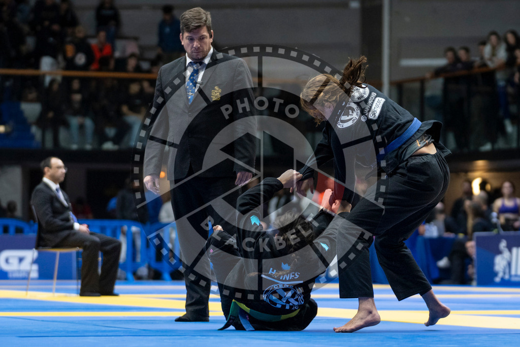 20240121PBB5280-2 | Fighters compete during the second day of the IBJJF European Championship in Paris, France, on January 21, 2024.