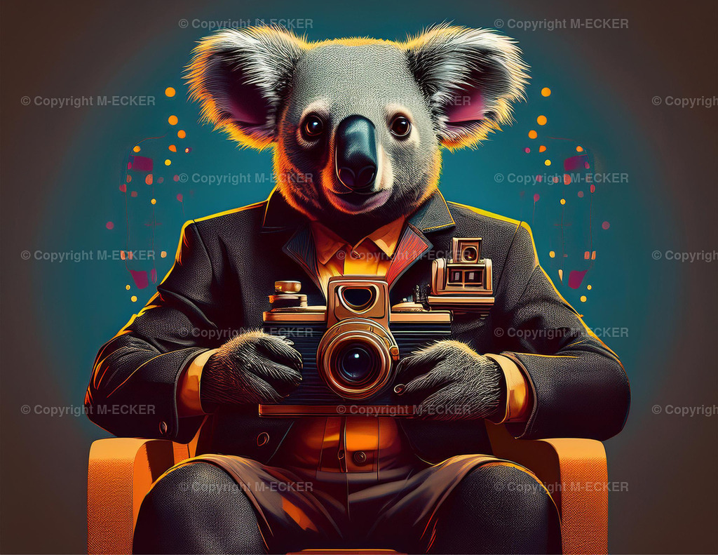 koala mit kamera1 | Martin Ecker Fotograf Euratsfeld - Realisiert mit Pictrs.com