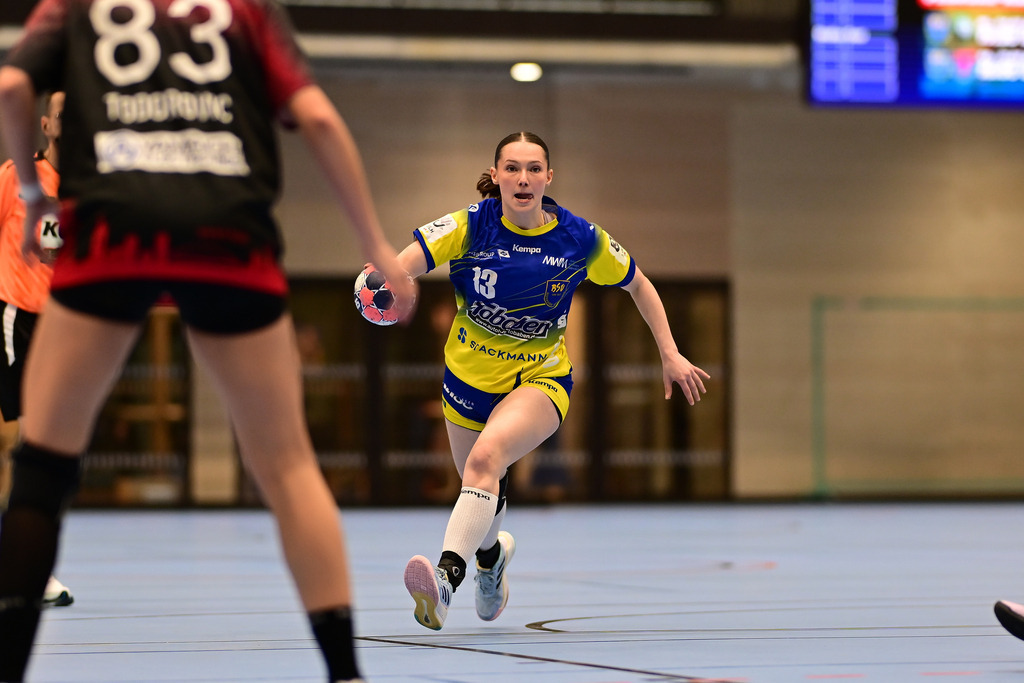 Handball I Frauen I Saison 2025-2026 I 3. Liga Staffel Nord I 11. Spieltag I Buxtehuder SV II - Frankfurter HC | Der Sportfotograf. - Realisiert mit Pictrs.com