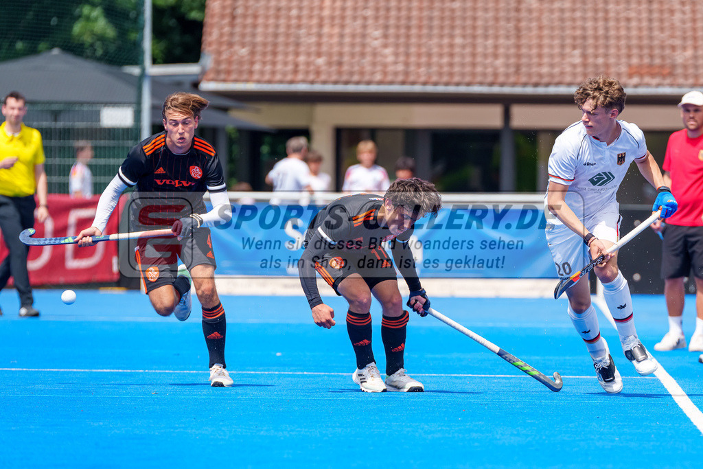 HK_20240629_102719 | MU18 Länderspiel GER - NED am 29.6.2024 Crefelder HTC, Krefeld ,