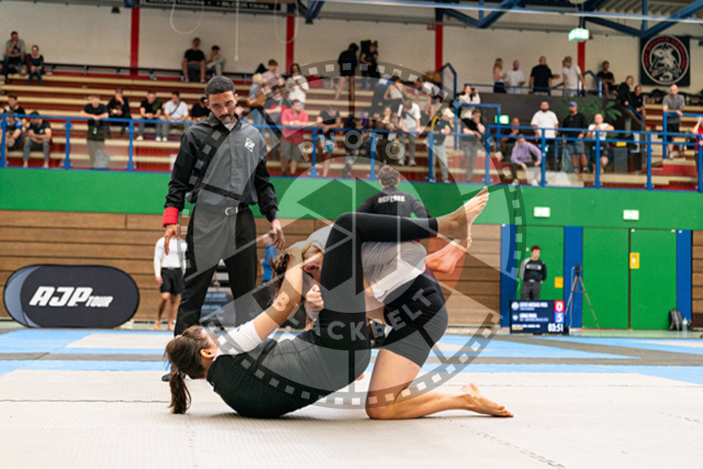 20230826PBB57362 | Fighters compete during the AJP INTLPRO BJJ and grappling competition in Hamburg, Germany, on August 26 2023.