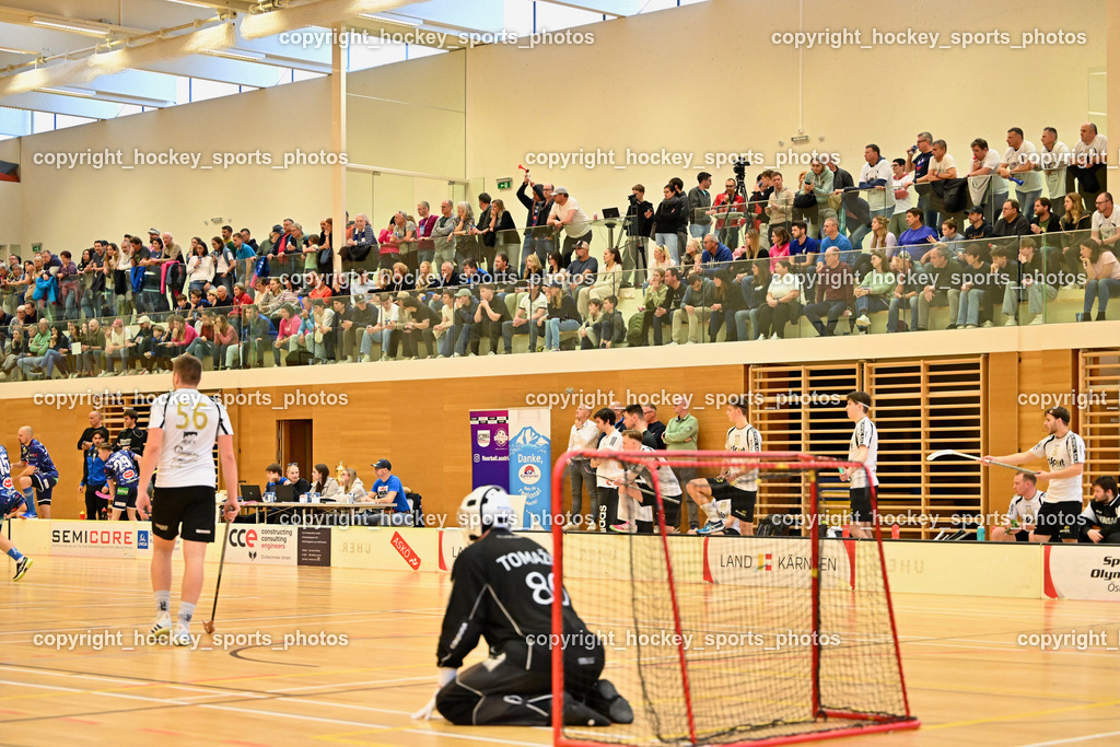 FBK Loka vs. VSV Unihockey | Besucher Ballspielhalle St. Martin, FBK Loka vs. VSV Unihockey, FBK Loka vs. VSV Unihockey am 23.03.2025 in Villach (Ballspielhalle St. Martin), Austria, (Photo by Bernd Stefan)