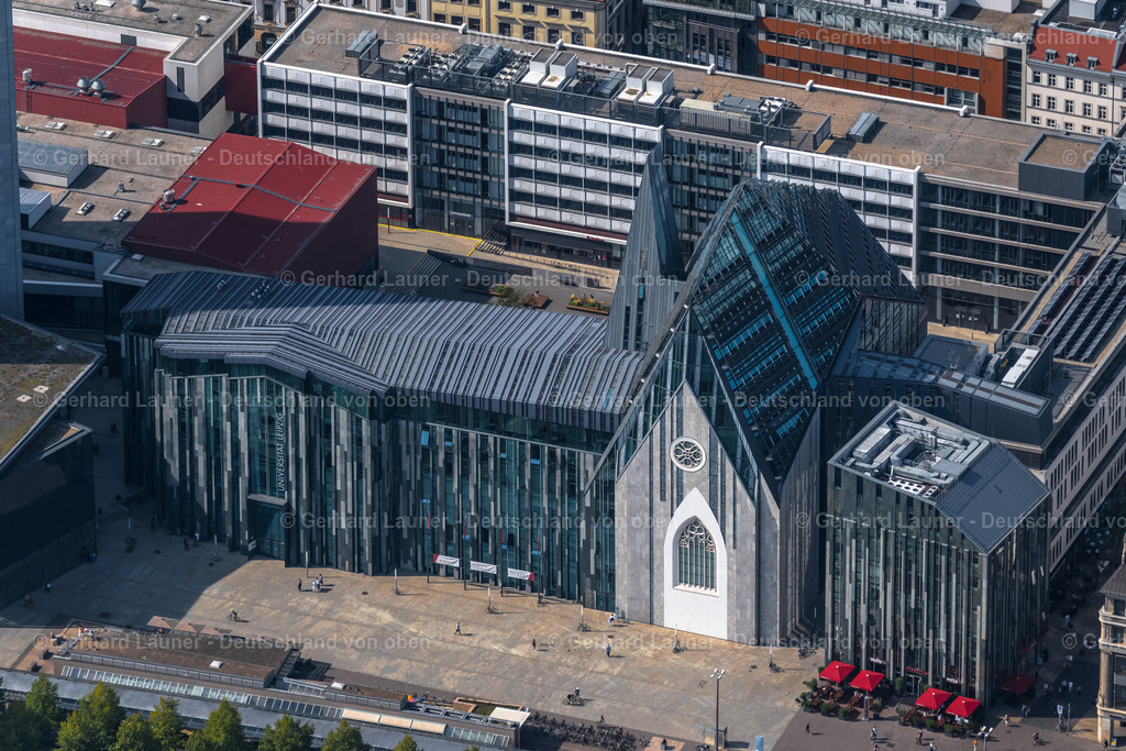 4039582 | LEIPZIG 14.09.2020 Universitäts- Hauptgebäude " Neues Augusteum " am Augustusplatz im Ortsteil Zentrum in Leipzig im Bundesland Sachsen, Deutschland. Weiterführende Informationen bei: Erick van Egeraat,  Stadt Leipzig. // Main university building " Neues Augusteum " on Augustusplatz in the district Zentrum in Leipzig in the state Saxony, Germany. Further information at: Erick van Egeraat,  Stadt Leipzig. Foto: Gerhard Launer