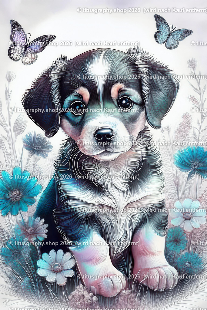 Hund 004 Generated Image | titusgraphy-shop: Geschenkideen mit Qualitätsfotos. titusgraphy-shop: gift ideas with quality photos. titusgraphy-shop: idées cadeaux avec photos de qualité.  - Realisiert mit Pictrs.com